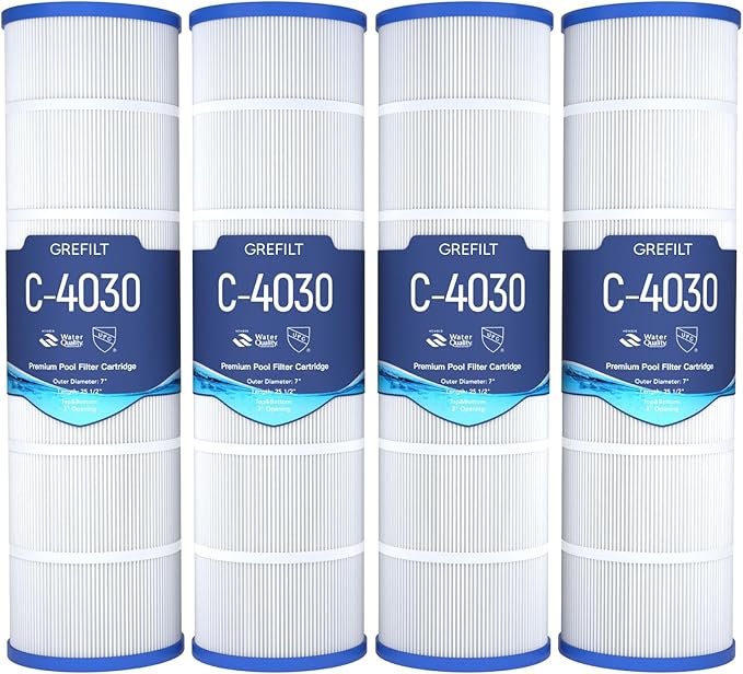 4-Pack C4030 Pool Filter Cartridges, Compatible by GREFILTLLC