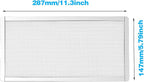 287mm 140mm x 2 PC Fan Dust Mesh Filter 11.3inch x 5.79inch PVC Computer PC - Image 4