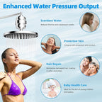 Hibbent Shower Filter for Hard Water, High Output Shower Head Filter to Remove - Image 5