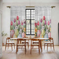 Easter Window Curtains 72 Inch Long 2 Panel Set, Rod Pocket Long Curtains & by Unknown
