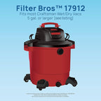 Filter Bros 17912 HEPA Replacement Fits Craftsman Shop Vacuums 5 Gal Plus - Image 3