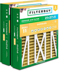 Filterbuy 21x27x5 Air Filter MERV 11 Superior Pet & Allergy Defense, Pleated by Filterbuy