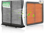 Engine and Cabin Air Filter Combo by StaunchAuto