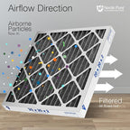 Nordic Pure 20x25x2 Furnace Air Filters MERV 12 Pleated Plus Carbon 12 Pack - Image 8