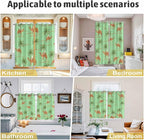 2 Panel Kitchen Cafe Curtains, Desert Camels Sunlight Filtering Nature Air - Image 6