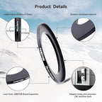 39mm Lens to 52mm Camera Lens Adapter, 39mm to 52mm Filter Step up Ring Adapter - Image 3