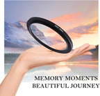 55-62mm Step-Up Ring Adapter, 55mm to 62mm Step Up Filter Ring - Image 2