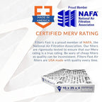 Filters Fast 16x16x2 Pleated Air Filter Merv 13, 2 inch AC Furnace Air Filters - Image 4
