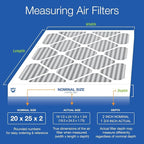 Nordic Pure 20x25x2 Furnace Air Filters MERV 12 Pleated Plus Carbon 3 Pack - Image 2