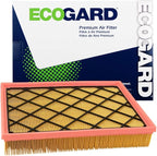 ECOGARD XA11777 Premium Engine Air Filter Fits 2021-2024 MG RX8, 2019-2023 Ford by ECOGARD