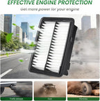 Cabin Engine Air Filter Kit CF11182 CA11949 Fit - Image 4