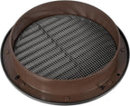 Black 6" Inch Round Ventilation Grille - Image 4