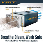 POWERTEC 5 Micron Outer Air Filter - Image 6