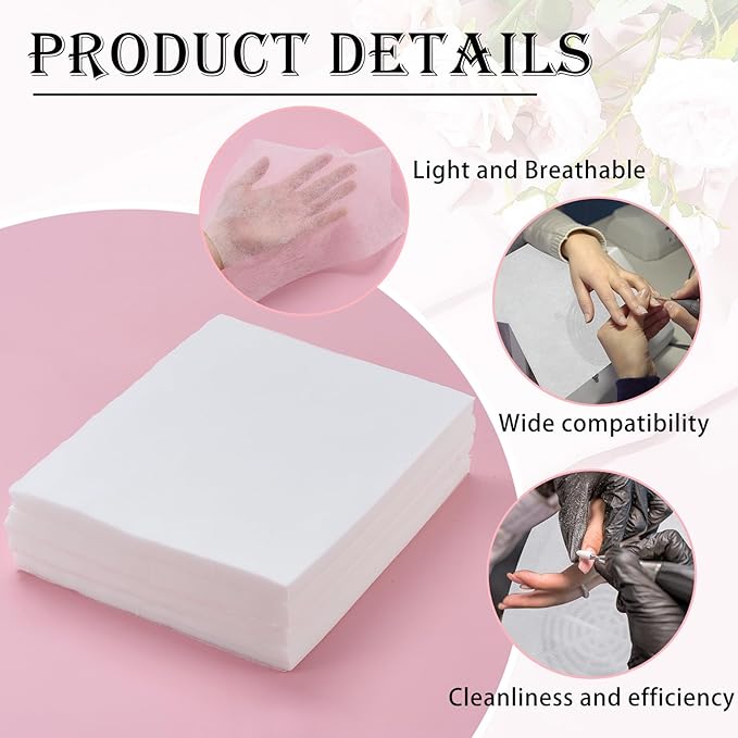 400 Sheets Nail Dust Collector Filter Paper Disposable Nail Dust Suction - Image 4