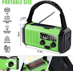 Hand Crank Emergency Radio, 10000mAh Solar Powered NOAA/AM/FM Weather Radio - Image 5