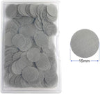 200pcs Stainless Steel Pipe Filters, 15mm/0.59 Inch Smoking Screens Pipe - Image 2