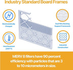 Filter King 14x17.5x1 Air Filter | 4-PACK | MERV 13 HVAC Pleated A/C Furnace - Image 3