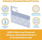 Filter King 17.5x27x1 Air Filter | 12-PACK | MERV 13 HVAC Pleated A/C Furnace - Image 3
