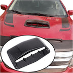 Universal Car Hood Scoop Air Flow Intake Decorative Turbo Bonnet Vent Cover - Image 2