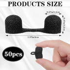 50Pcs Nose Plug Filter, Disposable Nose Filter Sponge Dust Filters - Image 3