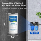 Waterdrop Whole House Water Filter, Iron Filter, Sediment Filter - Image 2