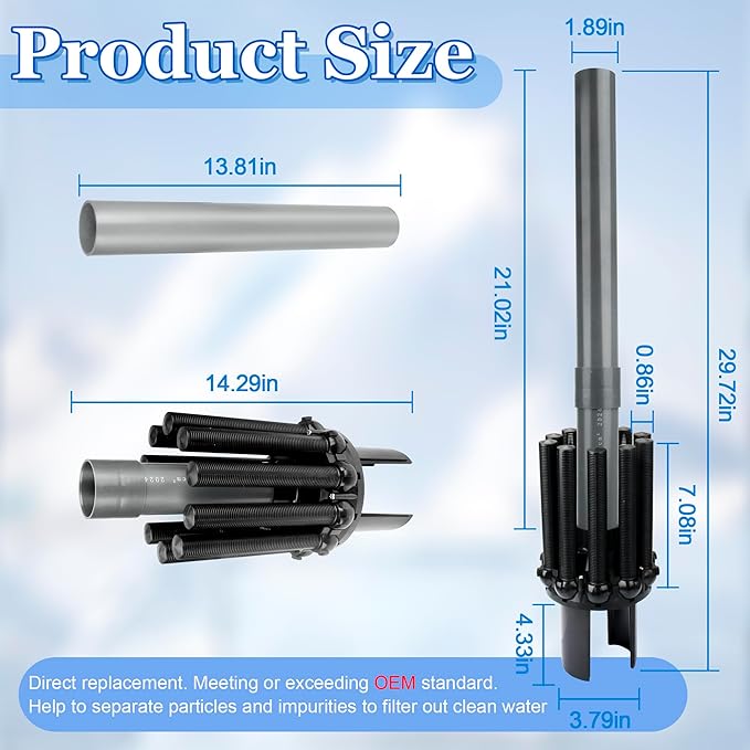 SX244DA Lateral Assembly with Center Pipe Compatible with Hayward s244t Sand - Image 4
