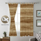 Vintage Western Living Room Curtains 96 Inch Length, Window Curtains Tab Top - Image 5
