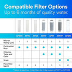 3M Aqua-Pure Whole House Std. Dia. Stainless Steel Filter Housing SST1HA. Heavy - Image 5