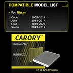 Cabin Air Filter w/Activated Carbon - Image 2
