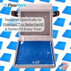 Indoor Dryer Vent Filters | Dual Filter Lint Trap - Image 2