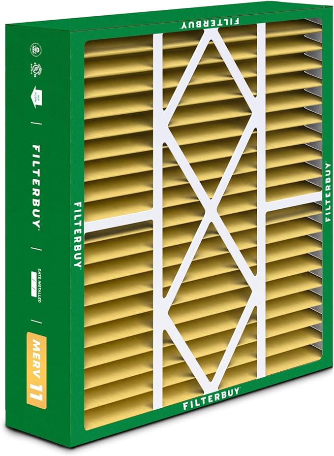 Filterbuy 20x20x5 Air Filter MERV 11 Superior Pet & Allergy Defense, Pleated - Image 8