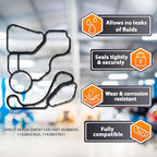 Engine Oil Cooler Gasket Set Replacement - Image 2
