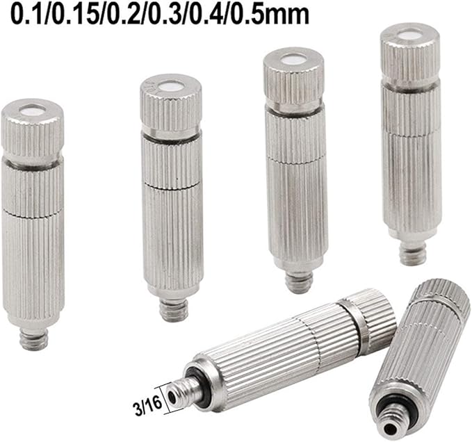 Haueeschoen 80pcs Brass Misting Nozzle Kit - Image 7