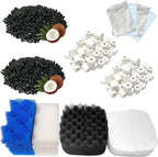 24 Sets Aquarium Replacement Media Maintenance Kit Compatible by BEAUFAN