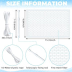 Pool Skimmer Guard Kit Pool Skimmer Screen Net Skimmer Catcher Leaf Shield Net - Image 3