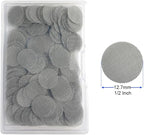 210pcs Stainless Steel Pipe Filters, 12.7mm Smoking Screens Pipe - Image 2