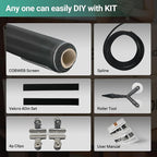 Premium Window Screen Replacement DIY KIT 39"51" Blocks Rain, Pet Scratch - Image 6