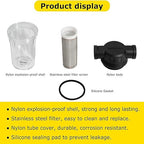 Generic 1" 80 Mesh Water Pump Strainer Filter - Image 6