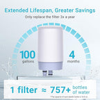 AQUA CREST Alkaline Faucet Water Filter, Replacement - Image 6