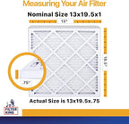 Filter King 13x19.5x1 Air Filter | 4-PACK | MERV 13 HVAC Pleated A/C Furnace - Image 2