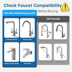 Water Filter for Sink Faucet, NSF42 Certified Faucet-Mounted Water Filter - Image 7