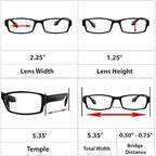 TruVision Readers Reading Glasses, Comfort Spring Hinges - Image 7