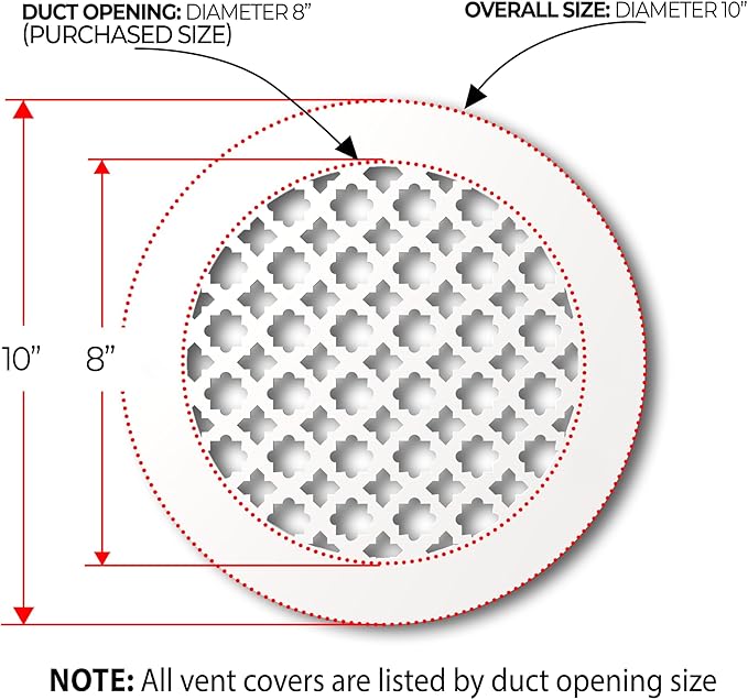 SABA Home Decor Air Vent Cover Grille - Image 4