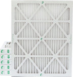 15x20x2 MERV 10 2" Inch Pleated Air Filters By Glasfloss. Box of 6. Actual by Glasfloss