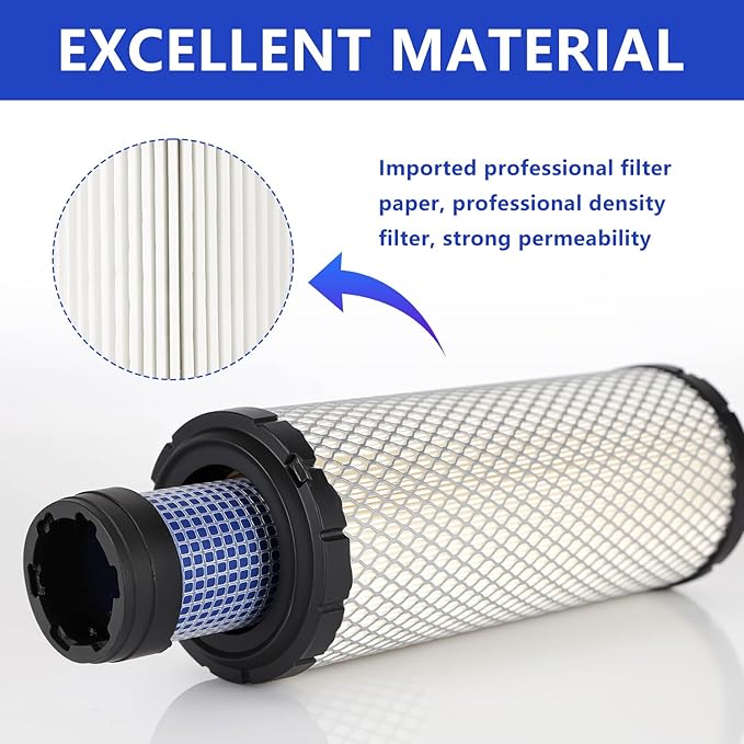 2 PCS P821575 & P822858 Outer Inner Air Filter Set - Image 4