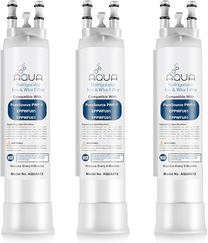 AQUA012 FPPWFU01 Water Filter Replacement Compatible by Unknown