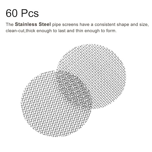 MECCANIXITY Pipe Screen Stainless Steel Screens, 5/8 Inch Diameter - Image 3
