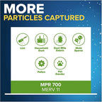 Filtrete 16x25x4 AC Furnace Air Filter, MPR 700, MERV 8, Fits Lennox & - Image 4