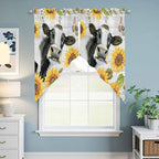 Retro Farmhouse Floral Swag Valances - Image 6