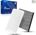 KAX Engine & Cabin Air Filter Kit by KAX